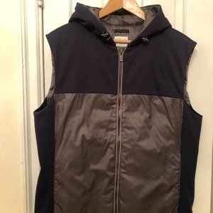 ARMANI COLLEZIONI HOODED DOWN VEST